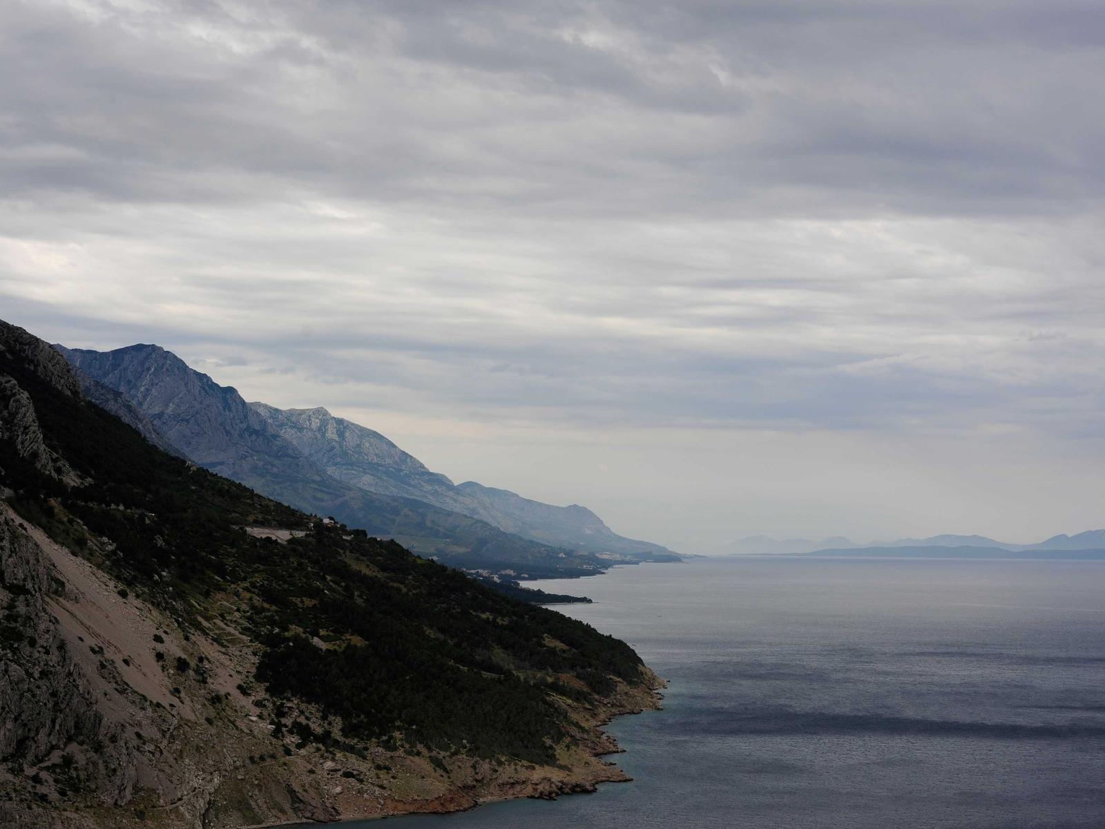 安静的山海风景